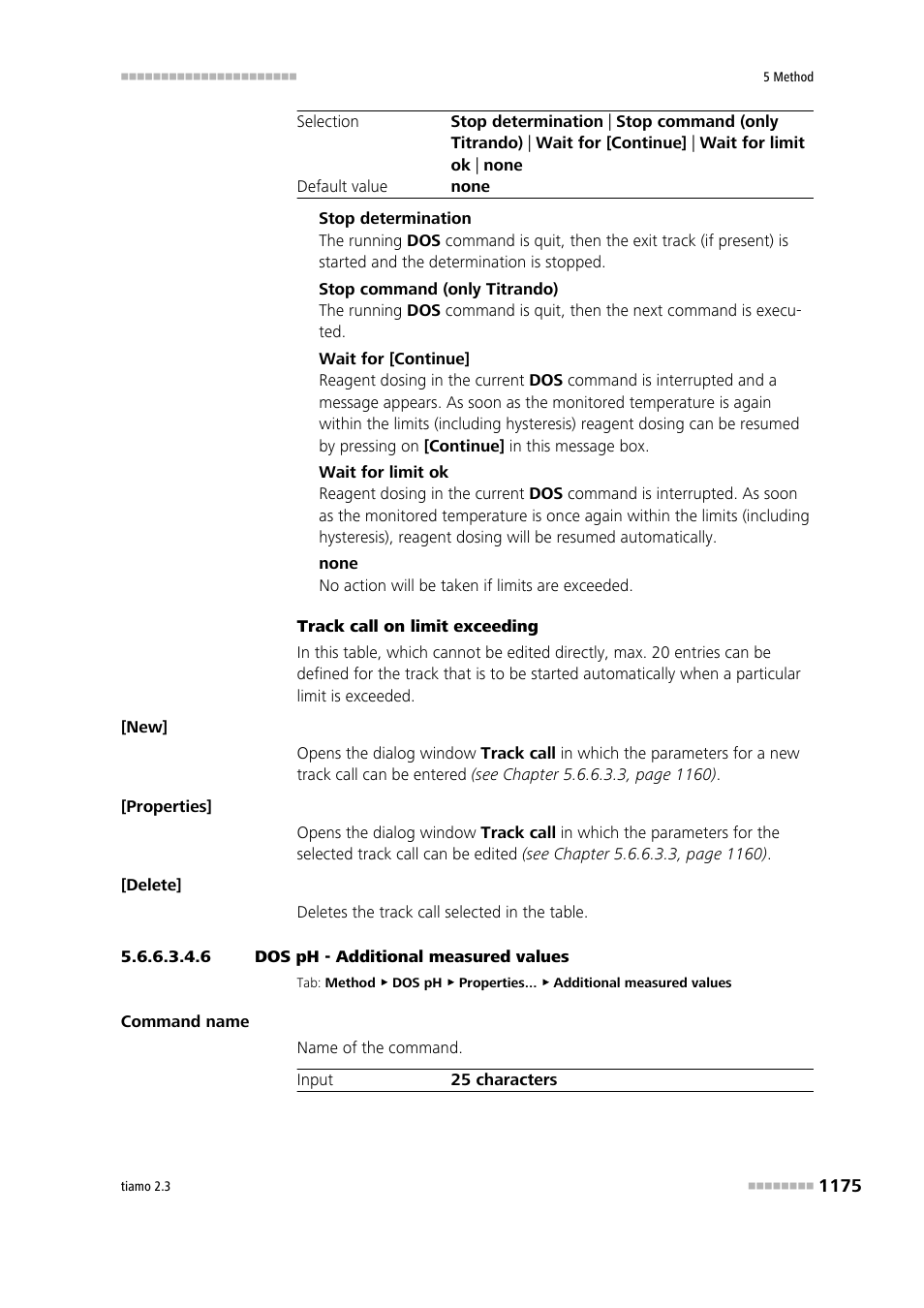 6 dos ph - additional measured values, Additional measured values | Metrohm tiamo 2.3 Manual User Manual | Page 1191 / 1697