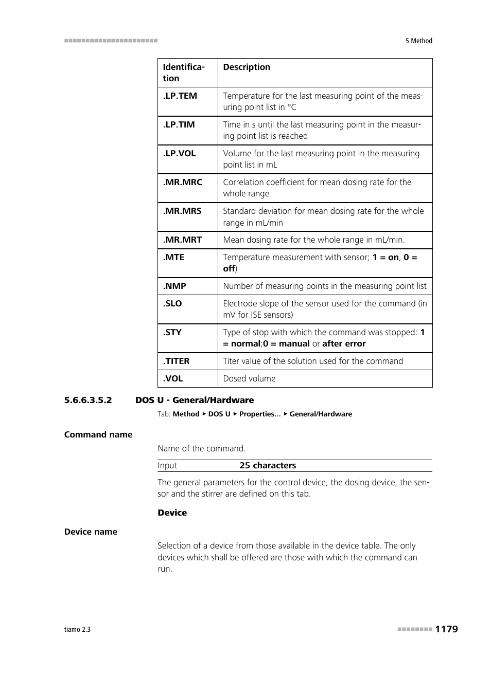 2 dos u - general/hardware, General/hardware | Metrohm tiamo 2.3 Manual User Manual | Page 1195 / 1697