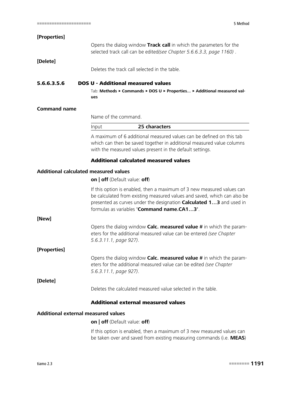6 dos u - additional measured values, Additional measured values | Metrohm tiamo 2.3 Manual User Manual | Page 1207 / 1697
