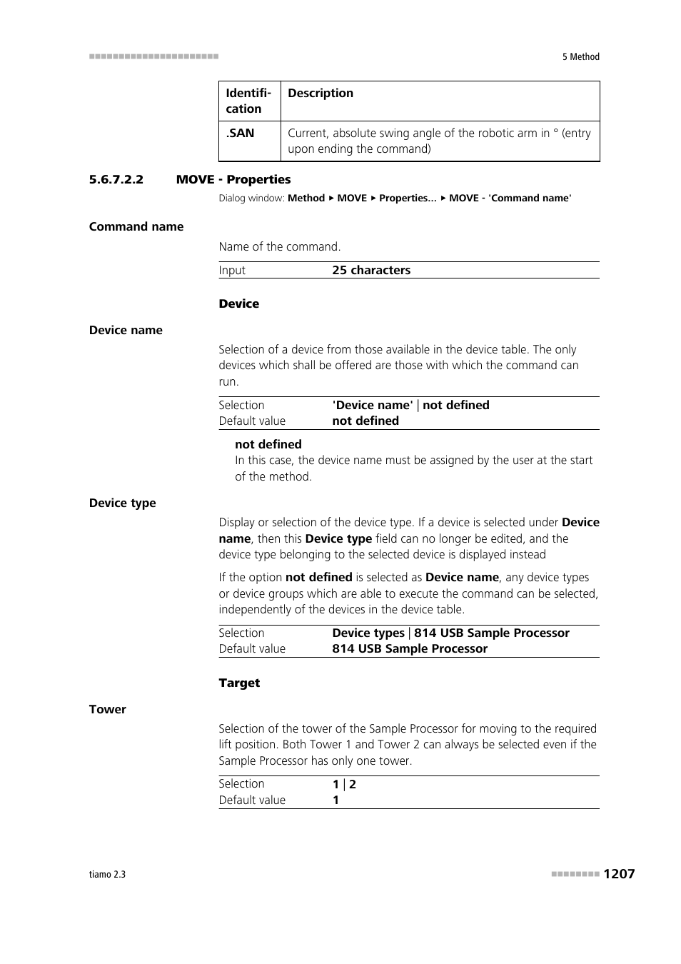 2 move - properties | Metrohm tiamo 2.3 Manual User Manual | Page 1223 / 1697