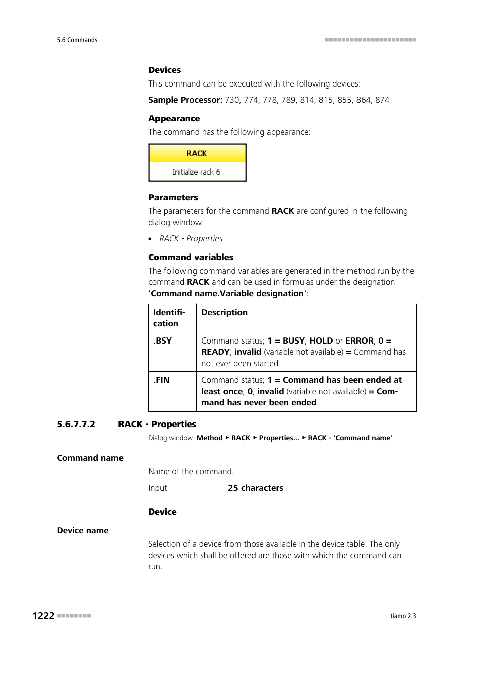 2 rack - properties | Metrohm tiamo 2.3 Manual User Manual | Page 1238 / 1697