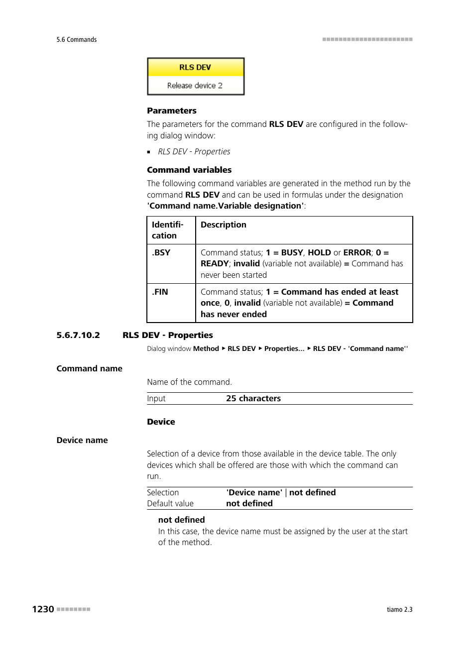 2 rls dev - properties | Metrohm tiamo 2.3 Manual User Manual | Page 1246 / 1697