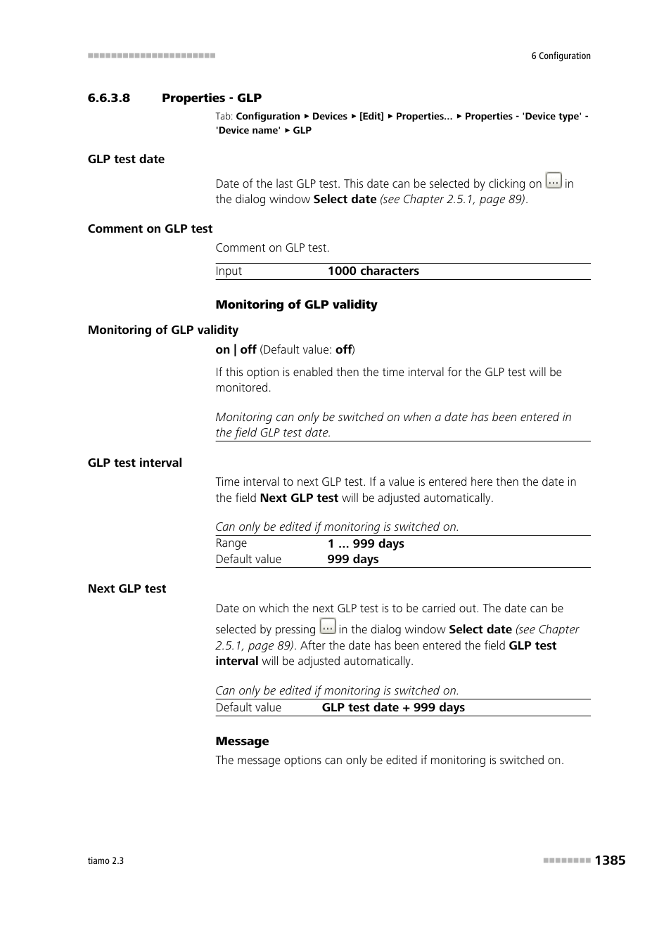 8 properties - glp | Metrohm tiamo 2.3 Manual User Manual | Page 1401 / 1697