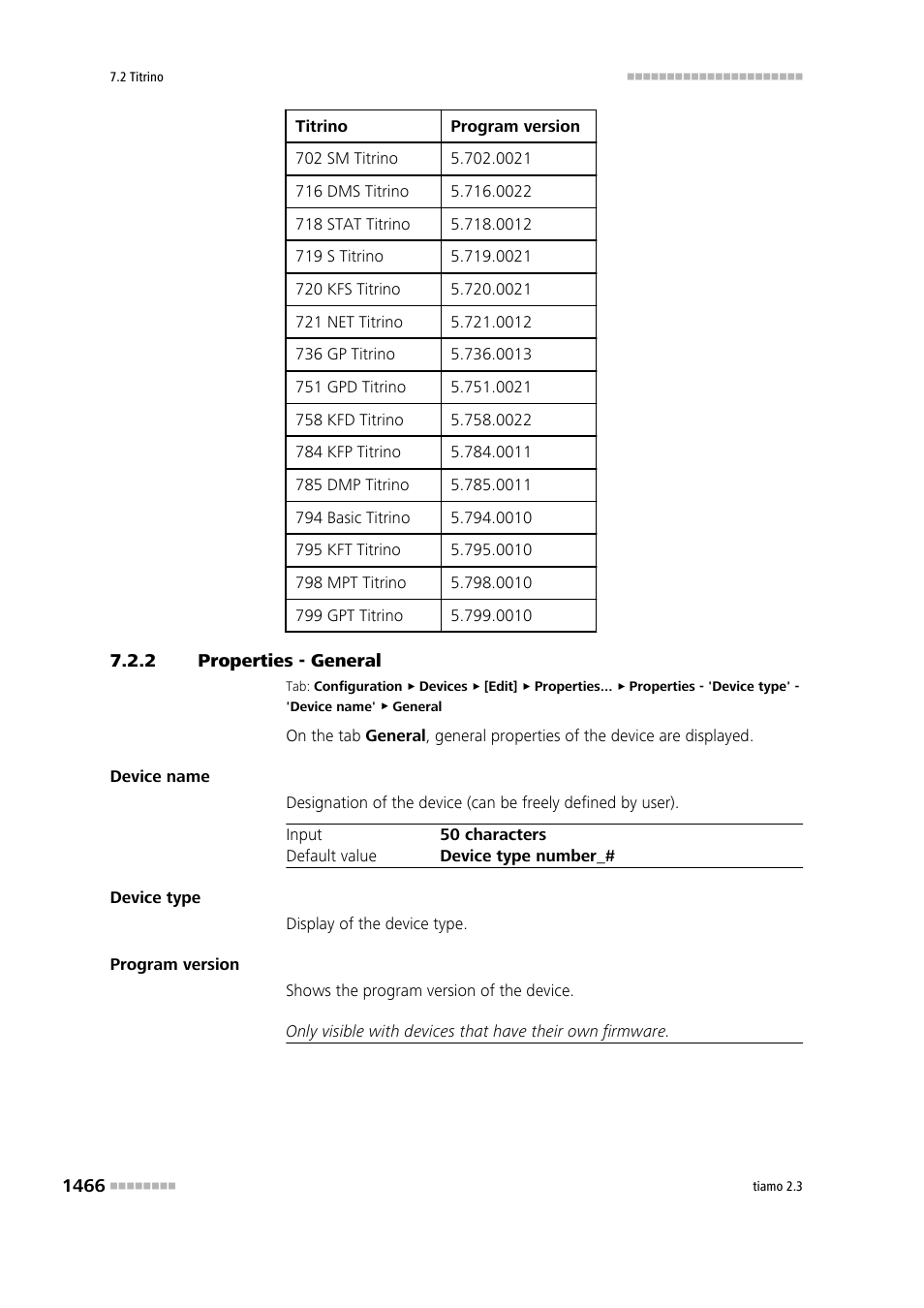 2 properties - general, Properties - general 6 | Metrohm tiamo 2.3 Manual User Manual | Page 1482 / 1697