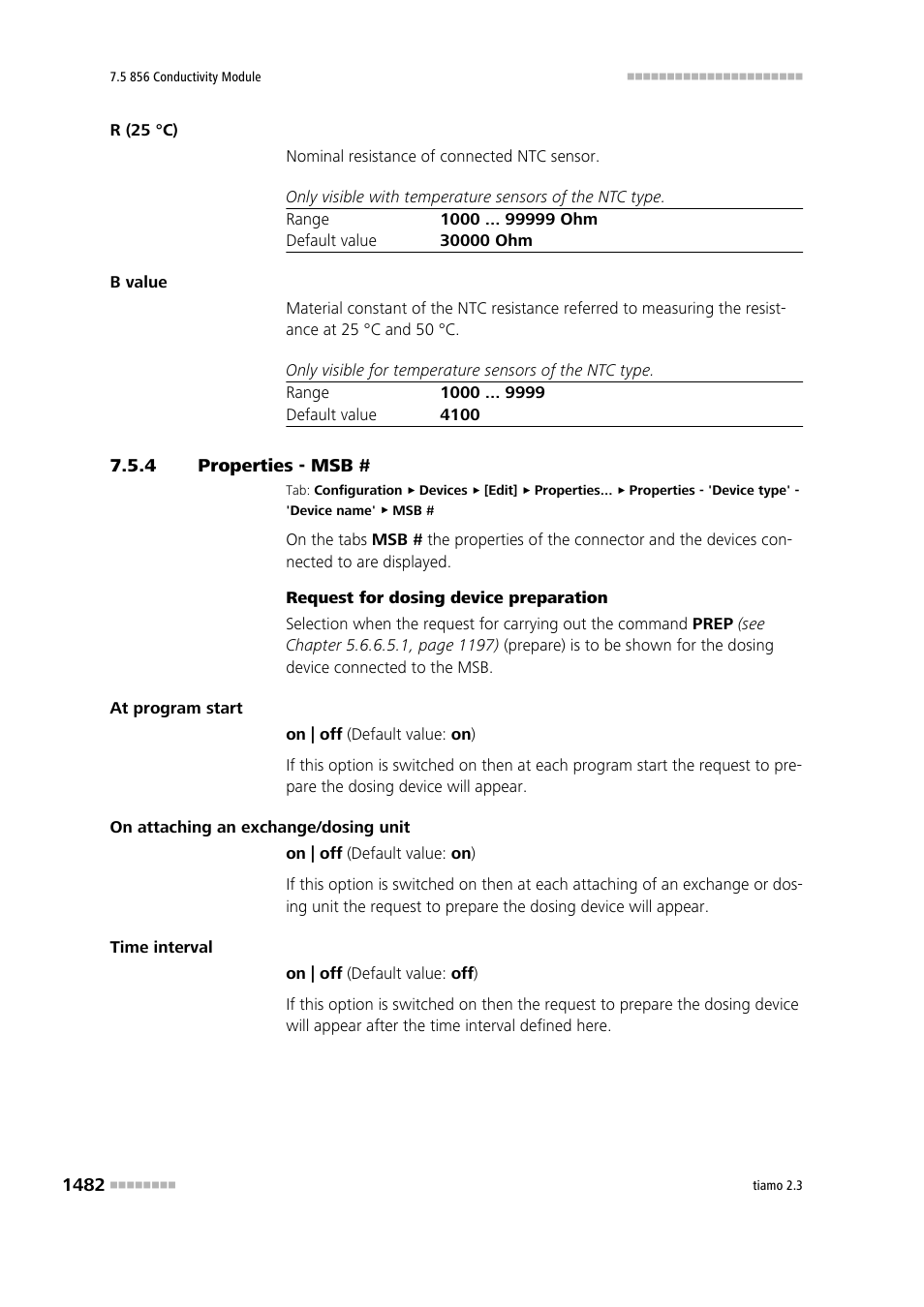 4 properties - msb, Properties - msb # 2 | Metrohm tiamo 2.3 Manual User Manual | Page 1498 / 1697