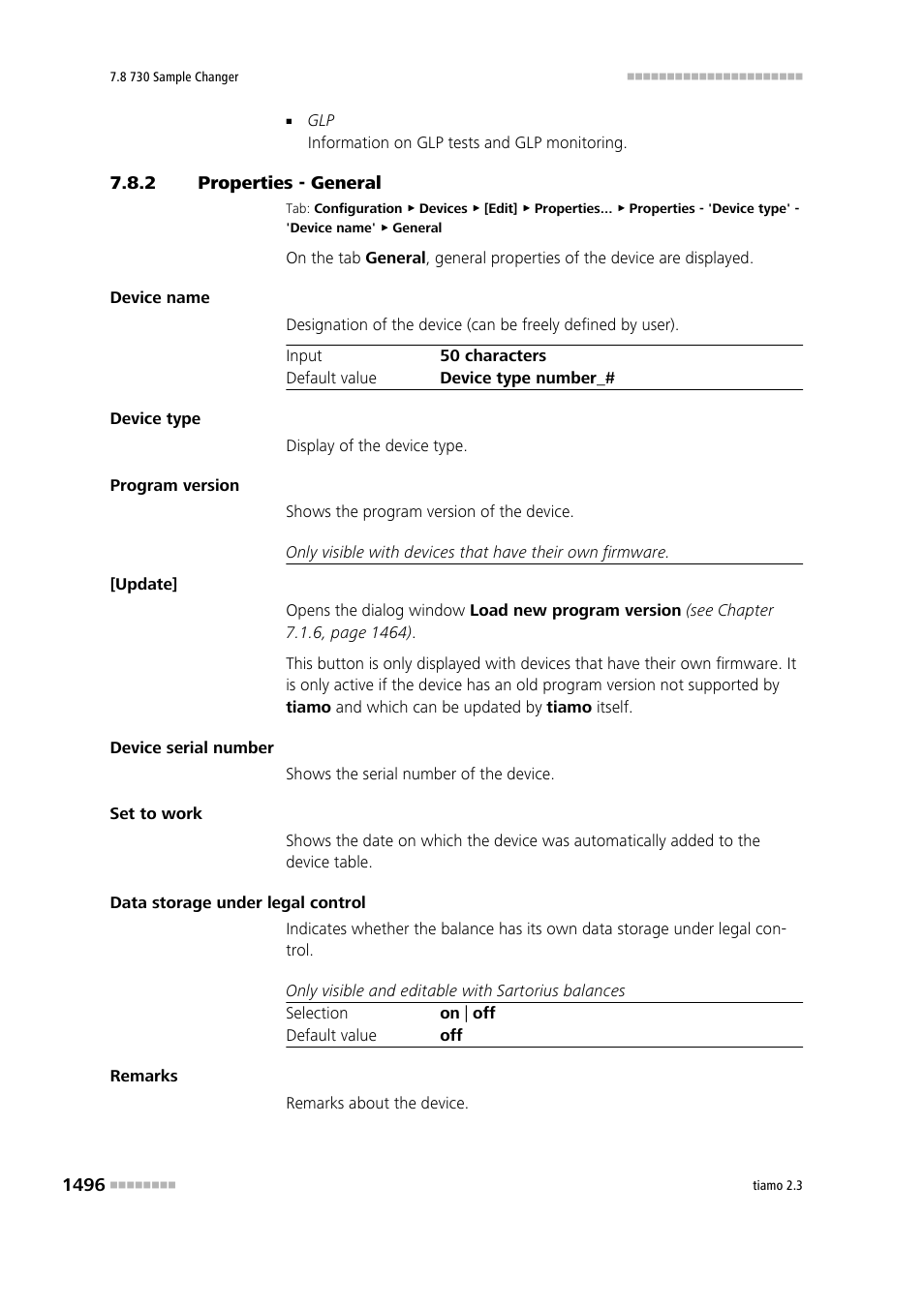 2 properties - general, Properties - general 6 | Metrohm tiamo 2.3 Manual User Manual | Page 1512 / 1697