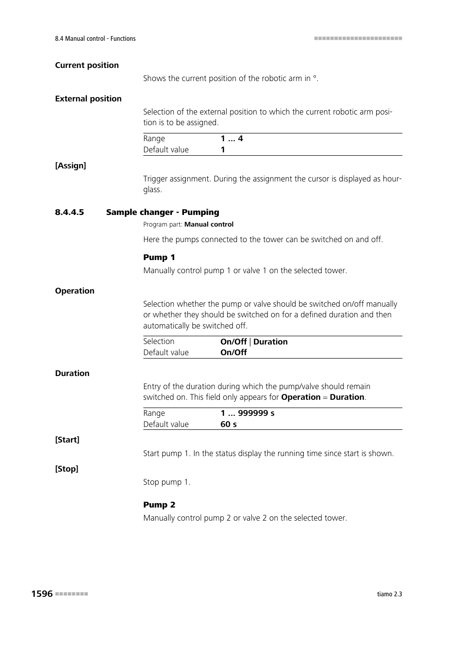 5 sample changer - pumping, Pump | Metrohm tiamo 2.3 Manual User Manual | Page 1612 / 1697