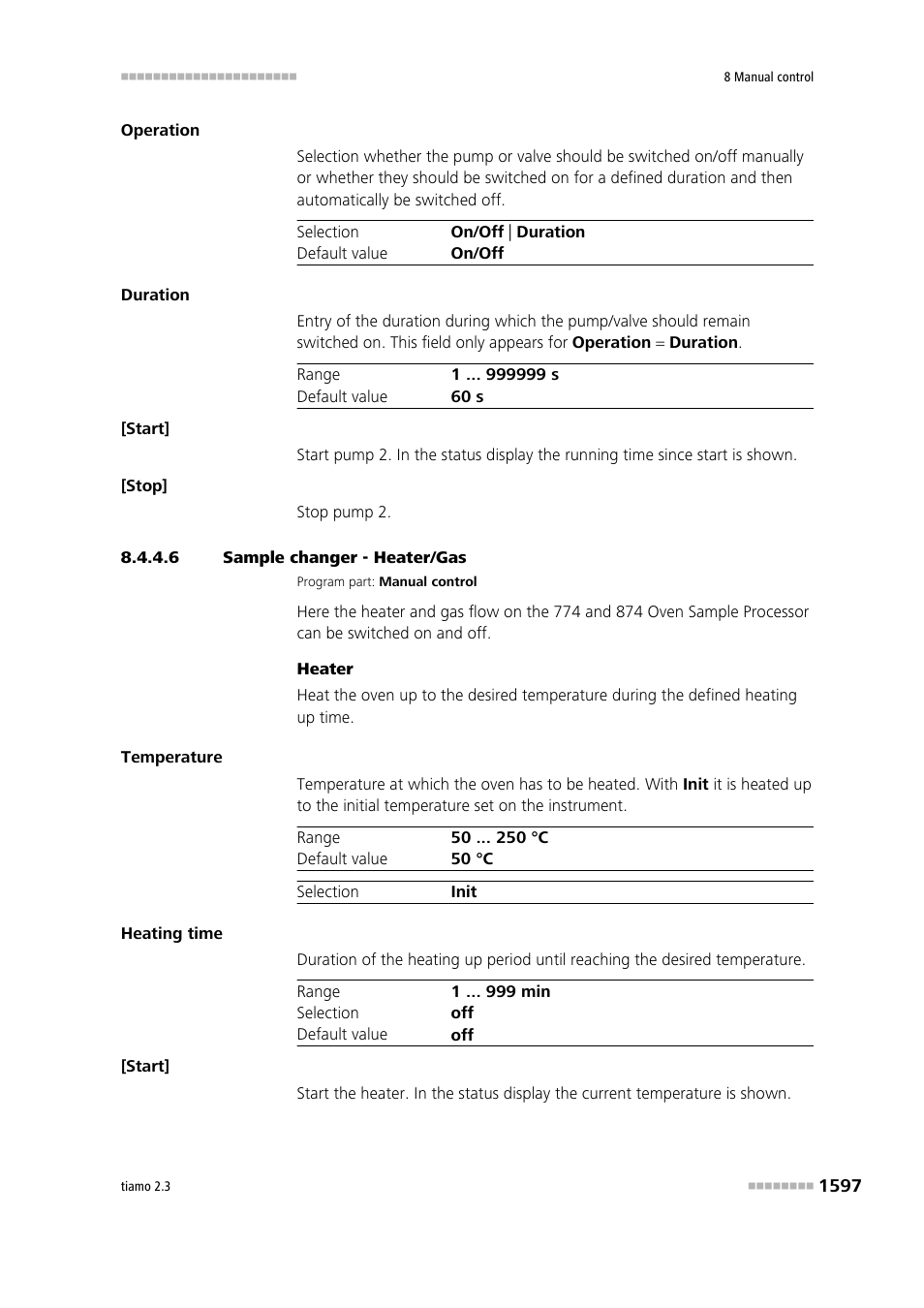 6 sample changer - heater/gas, Heater/gas | Metrohm tiamo 2.3 Manual User Manual | Page 1613 / 1697