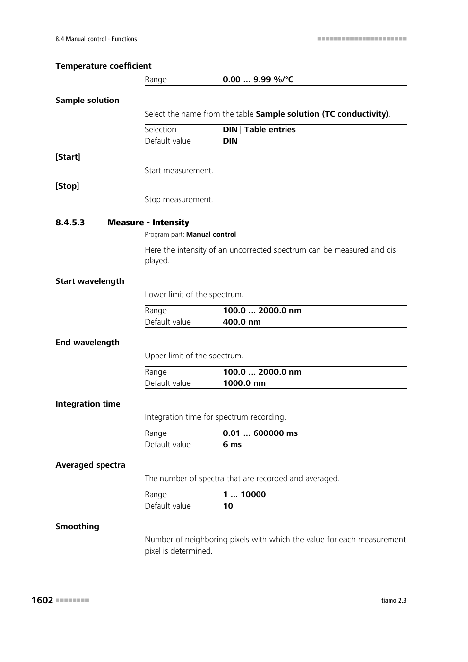 3 measure - intensity | Metrohm tiamo 2.3 Manual User Manual | Page 1618 / 1697