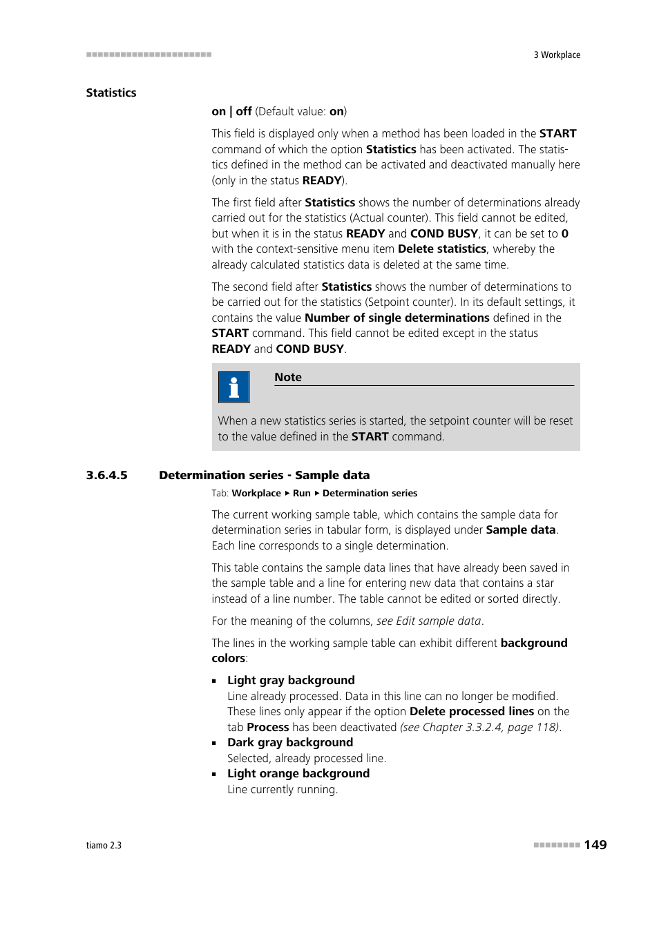 5 determination series - sample data, Edit sample table, Sample data | Metrohm tiamo 2.3 Manual User Manual | Page 165 / 1697