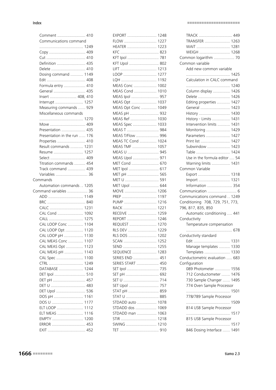 Metrohm tiamo 2.3 Manual User Manual | Page 1682 / 1697