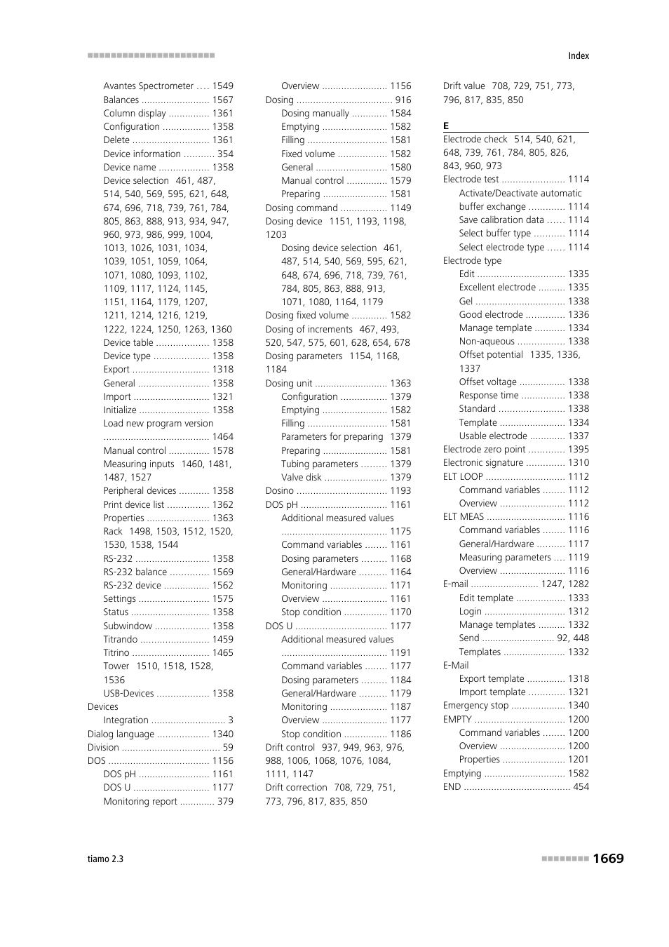 Metrohm tiamo 2.3 Manual User Manual | Page 1685 / 1697