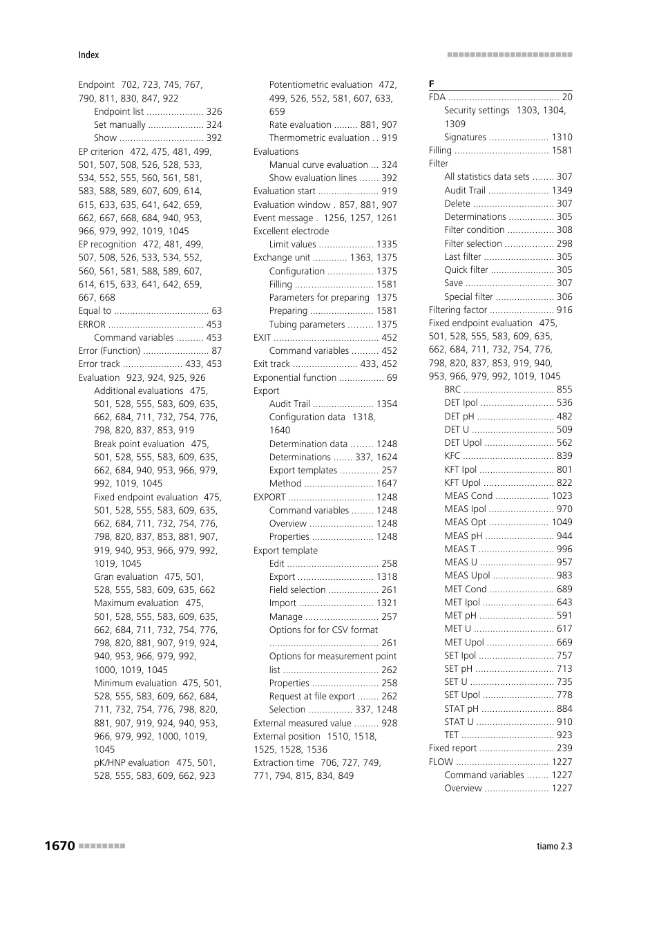 Metrohm tiamo 2.3 Manual User Manual | Page 1686 / 1697