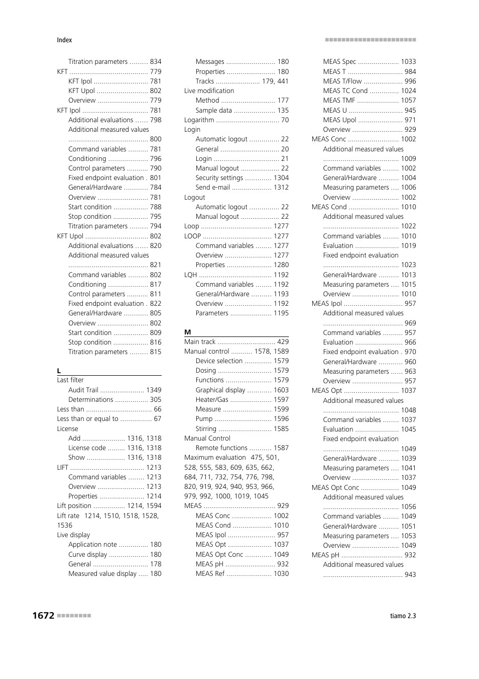 Metrohm tiamo 2.3 Manual User Manual | Page 1688 / 1697