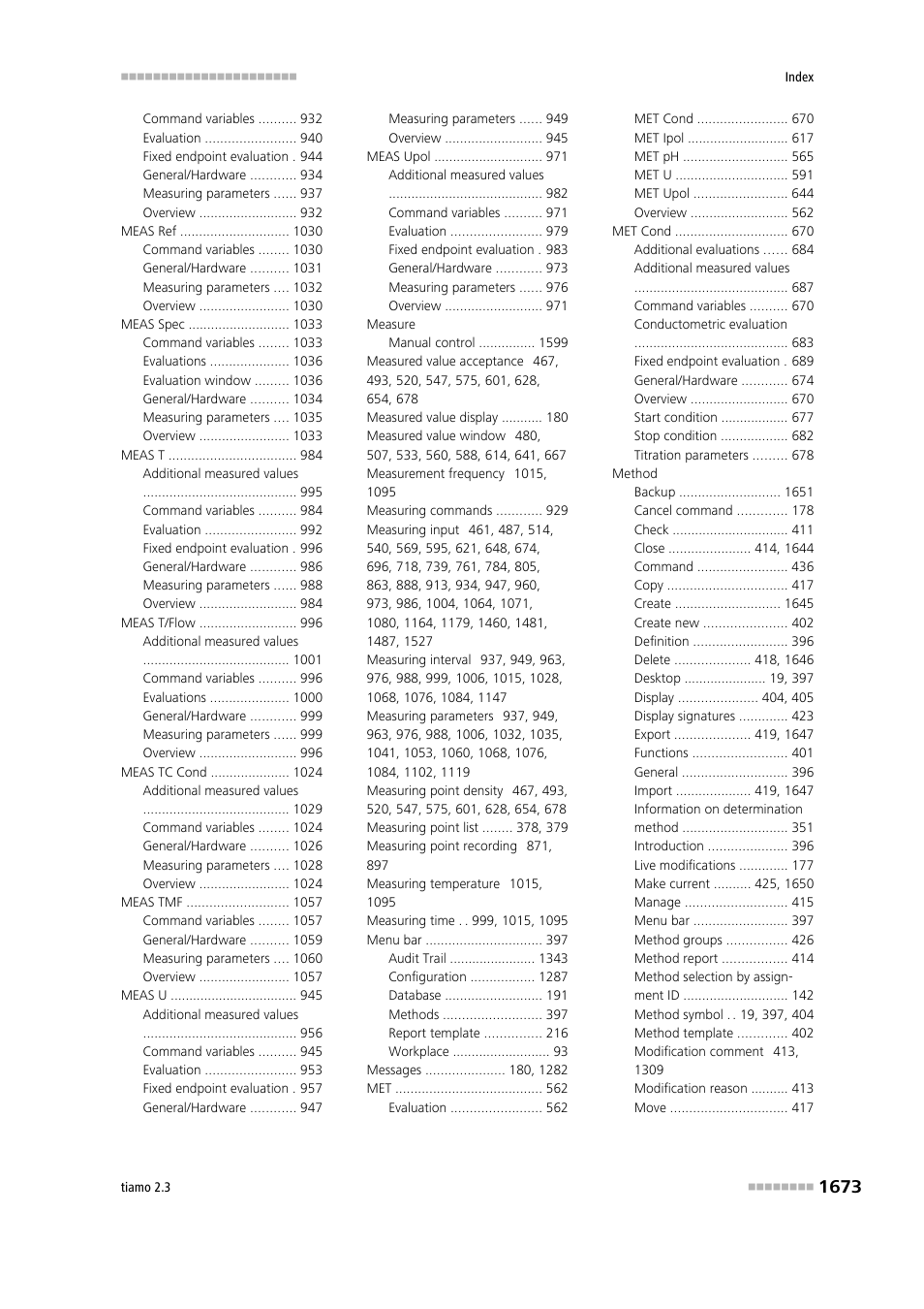 Metrohm tiamo 2.3 Manual User Manual | Page 1689 / 1697