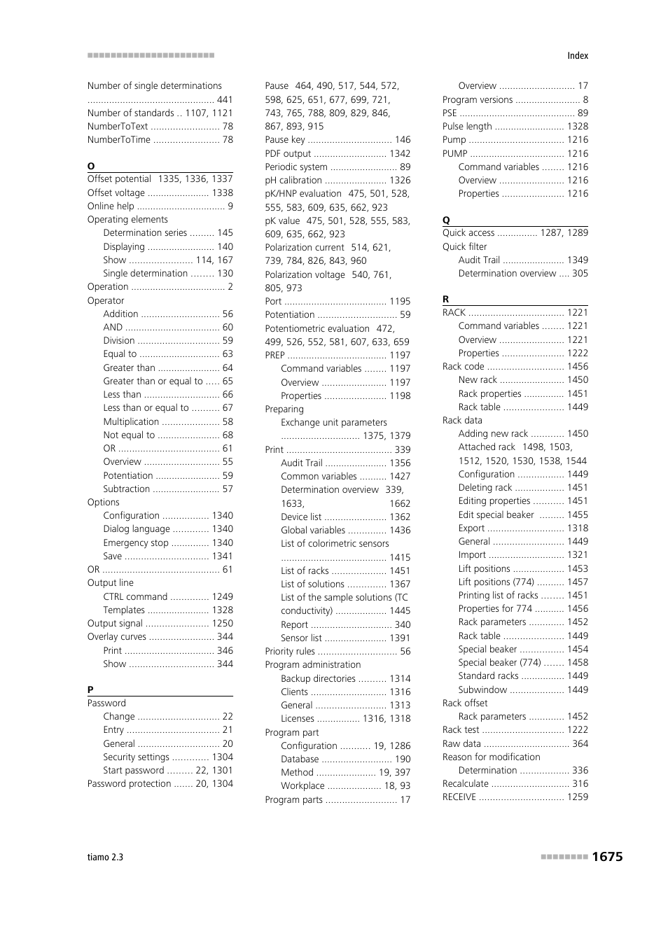 Metrohm tiamo 2.3 Manual User Manual | Page 1691 / 1697