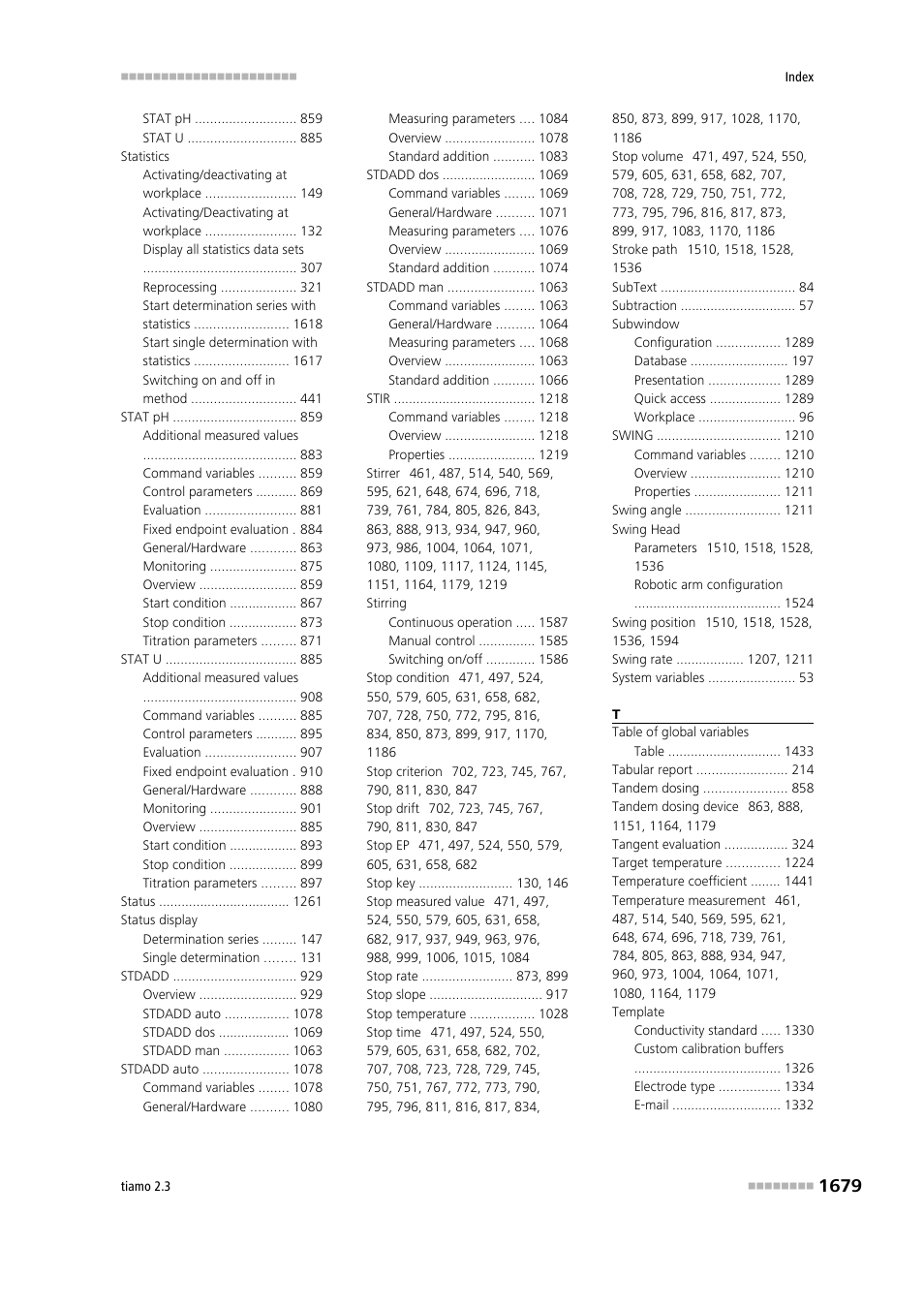 Metrohm tiamo 2.3 Manual User Manual | Page 1695 / 1697