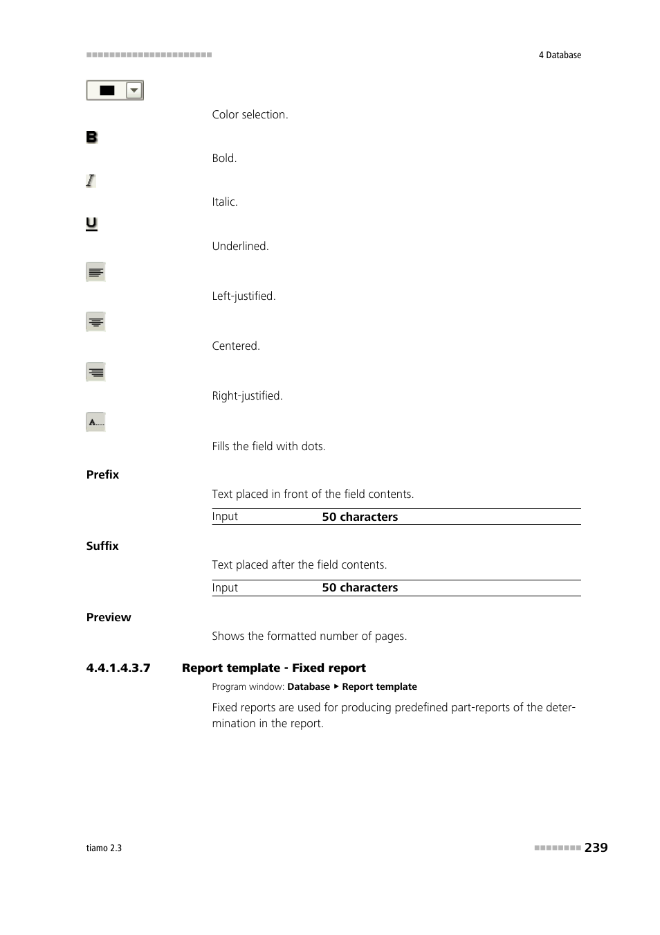 7 report template - fixed report, Fixed report | Metrohm tiamo 2.3 Manual User Manual | Page 255 / 1697