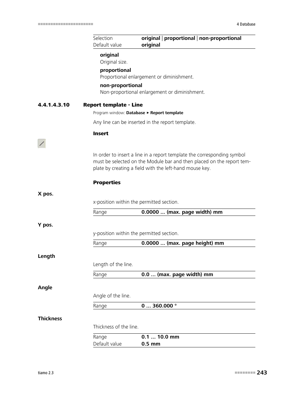 10 report template - line, Line | Metrohm tiamo 2.3 Manual User Manual | Page 259 / 1697