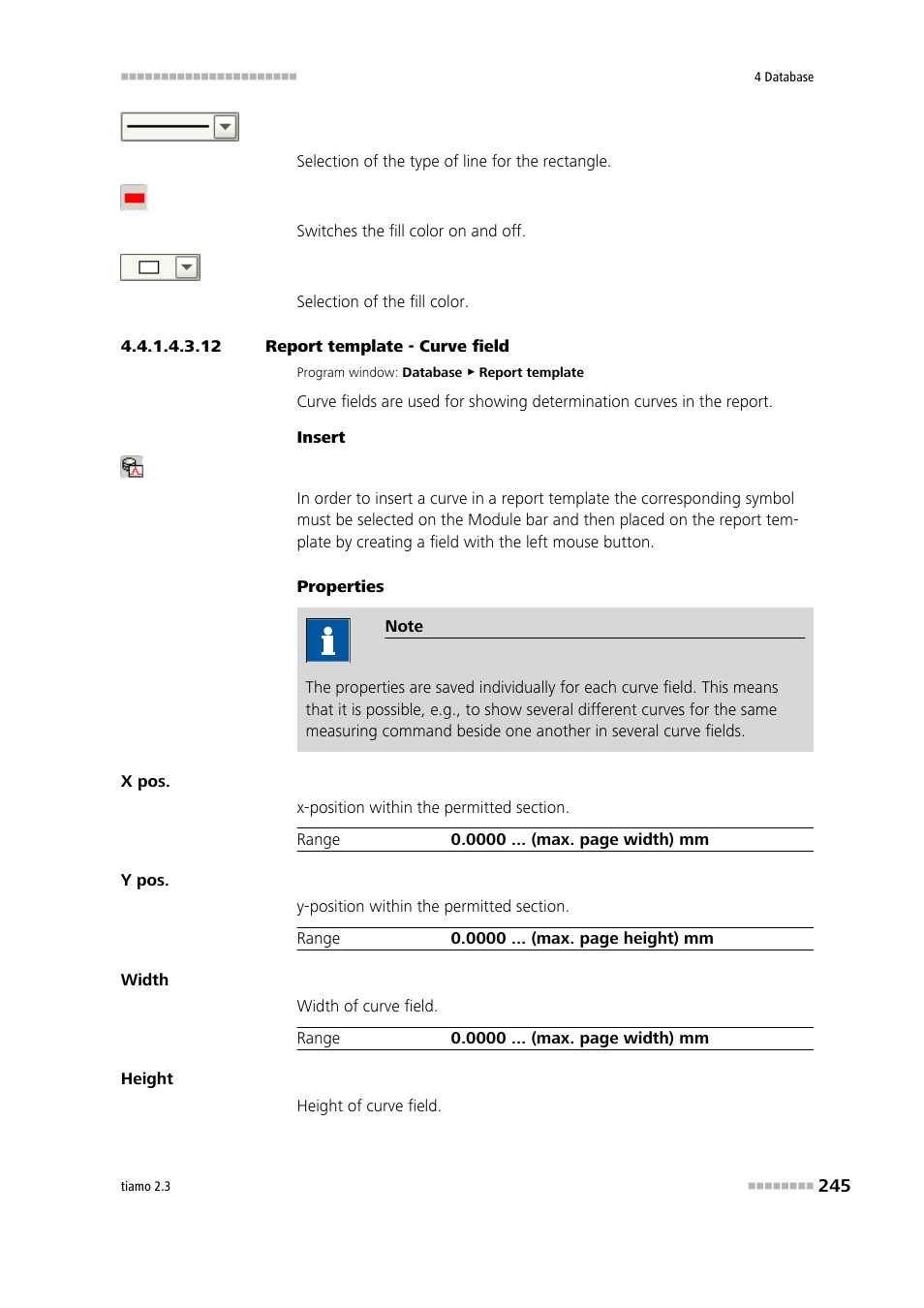 12 report template - curve field, Curve | Metrohm tiamo 2.3 Manual User Manual | Page 261 / 1697