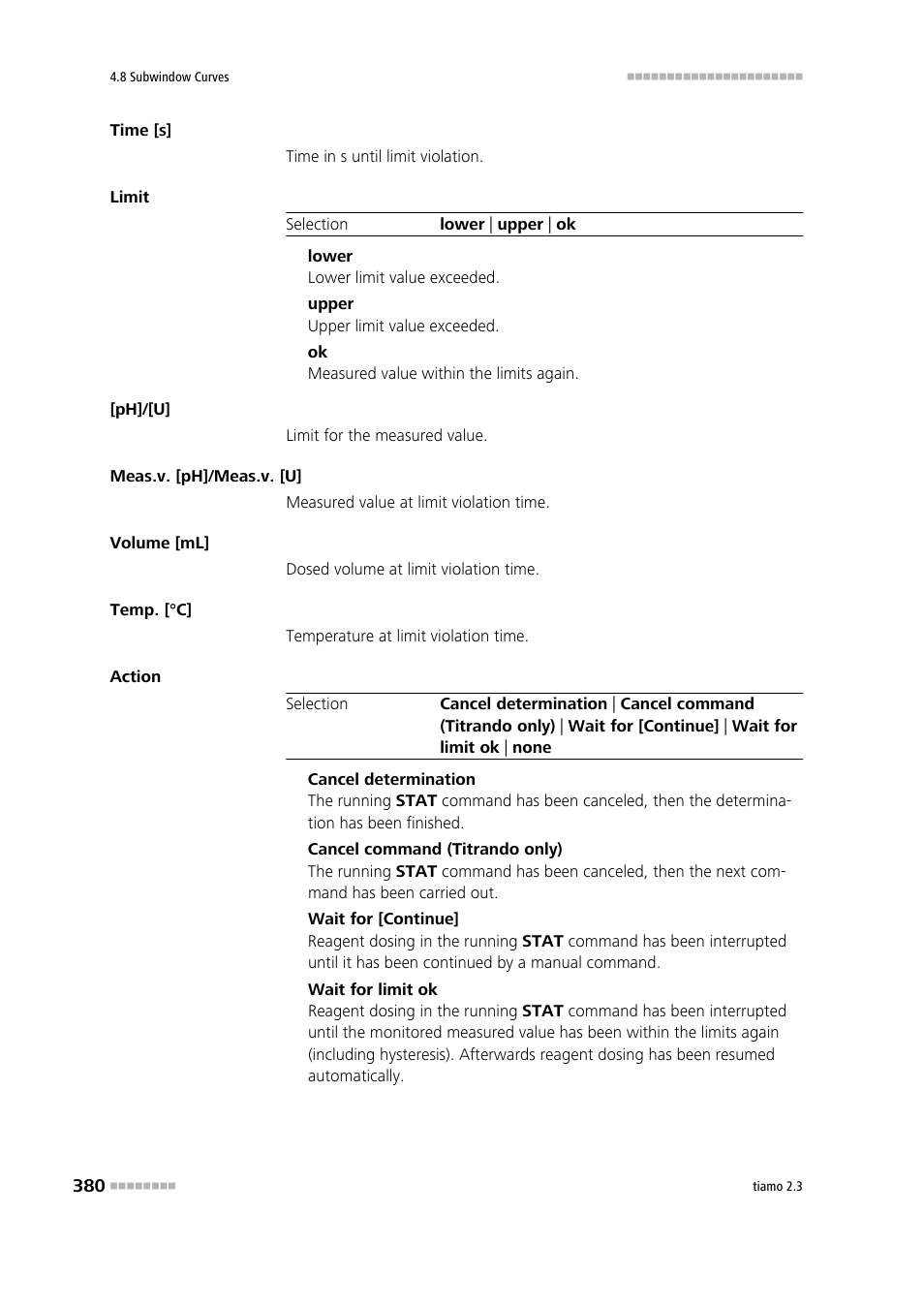 Metrohm tiamo 2.3 Manual User Manual | Page 396 / 1697