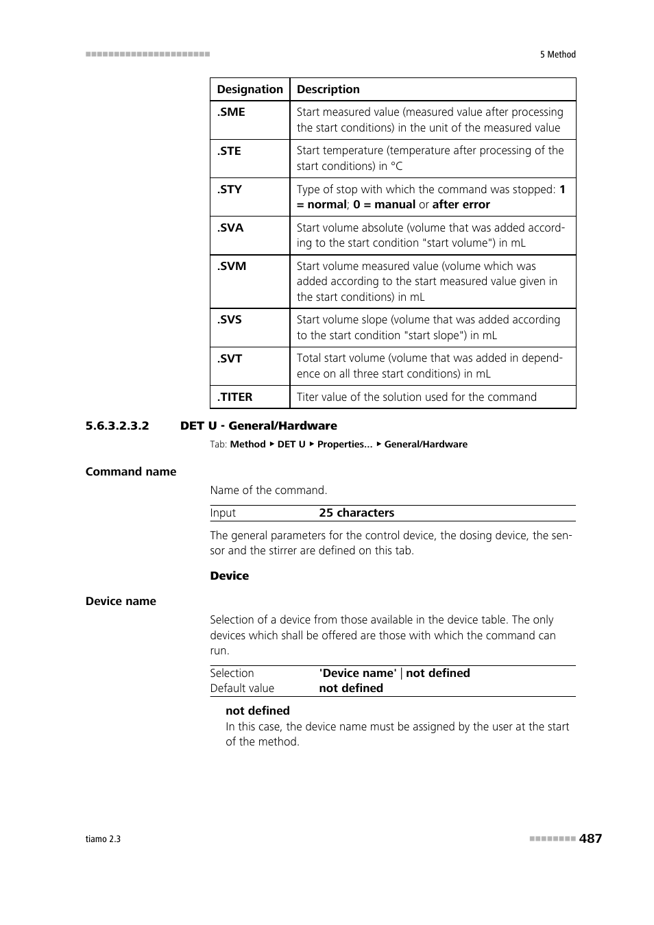 2 det u - general/hardware | Metrohm tiamo 2.3 Manual User Manual | Page 503 / 1697