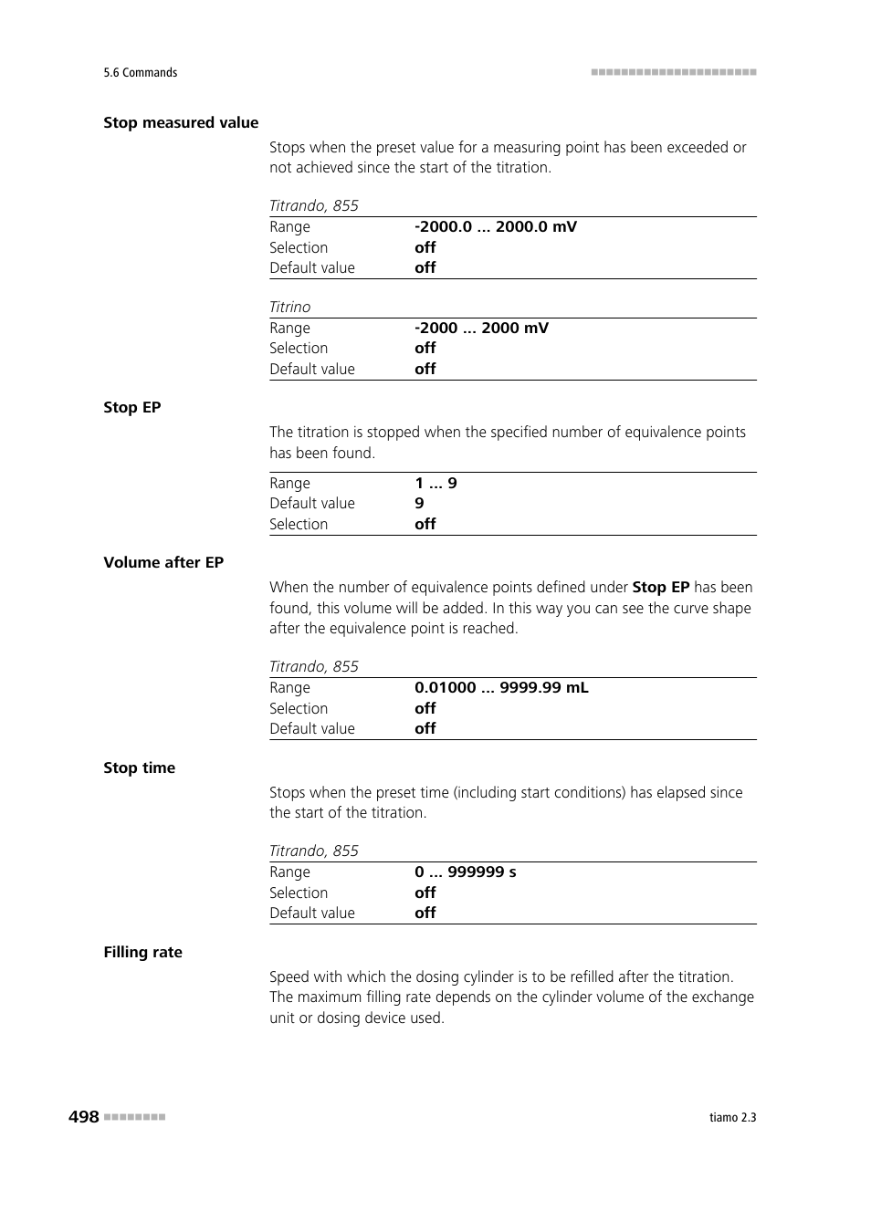 Metrohm tiamo 2.3 Manual User Manual | Page 514 / 1697
