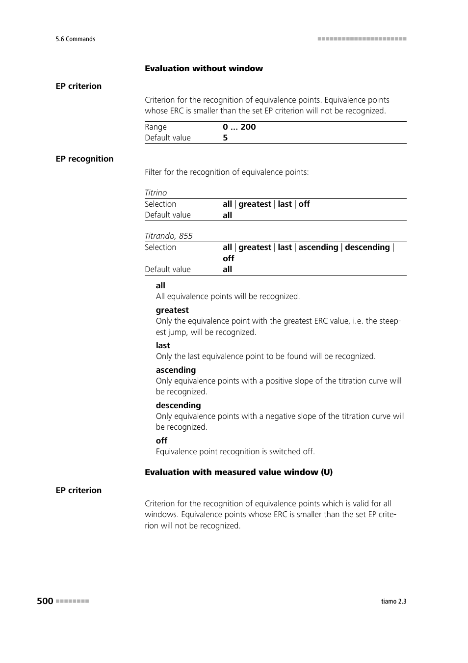 Metrohm tiamo 2.3 Manual User Manual | Page 516 / 1697