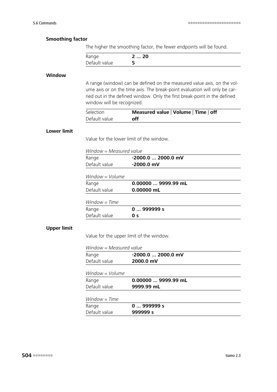 Metrohm tiamo 2.3 Manual User Manual | Page 520 / 1697