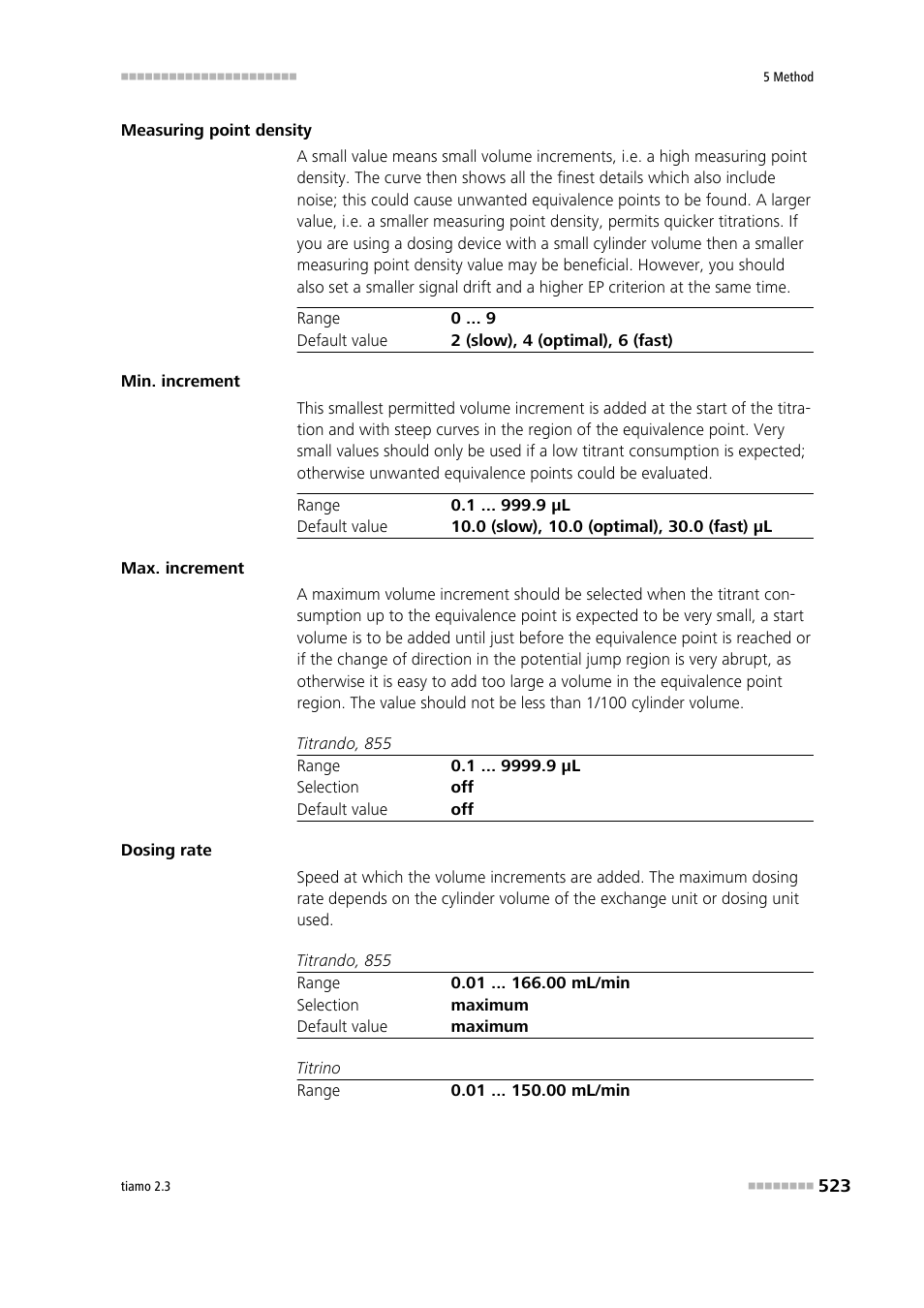 Metrohm tiamo 2.3 Manual User Manual | Page 539 / 1697