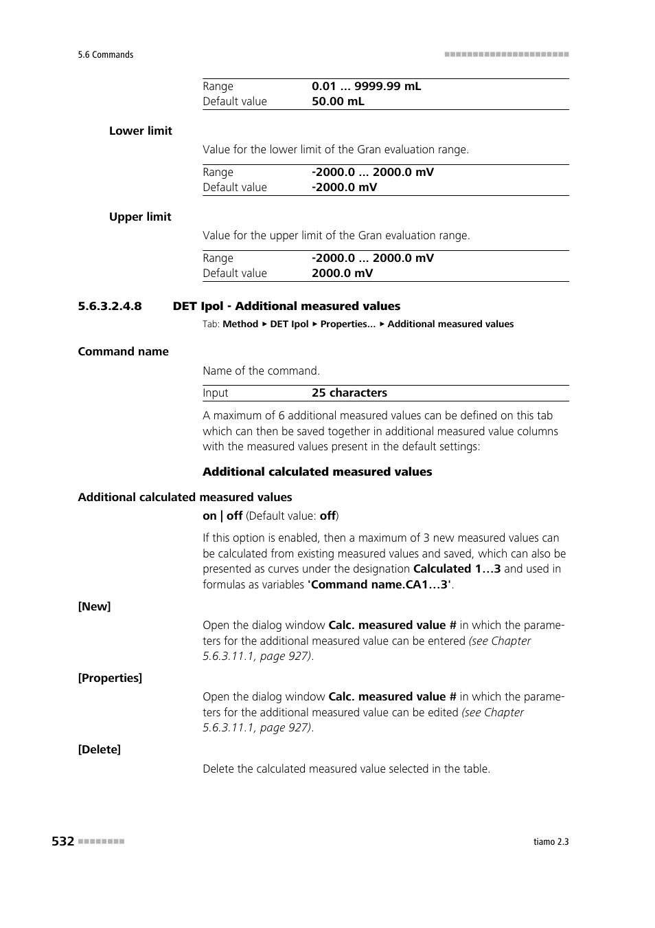 8 det ipol - additional measured values | Metrohm tiamo 2.3 Manual User Manual | Page 548 / 1697