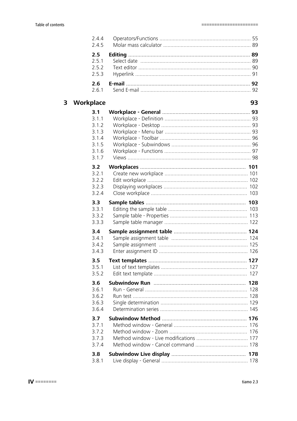 Metrohm tiamo 2.3 Manual User Manual | Page 6 / 1697
