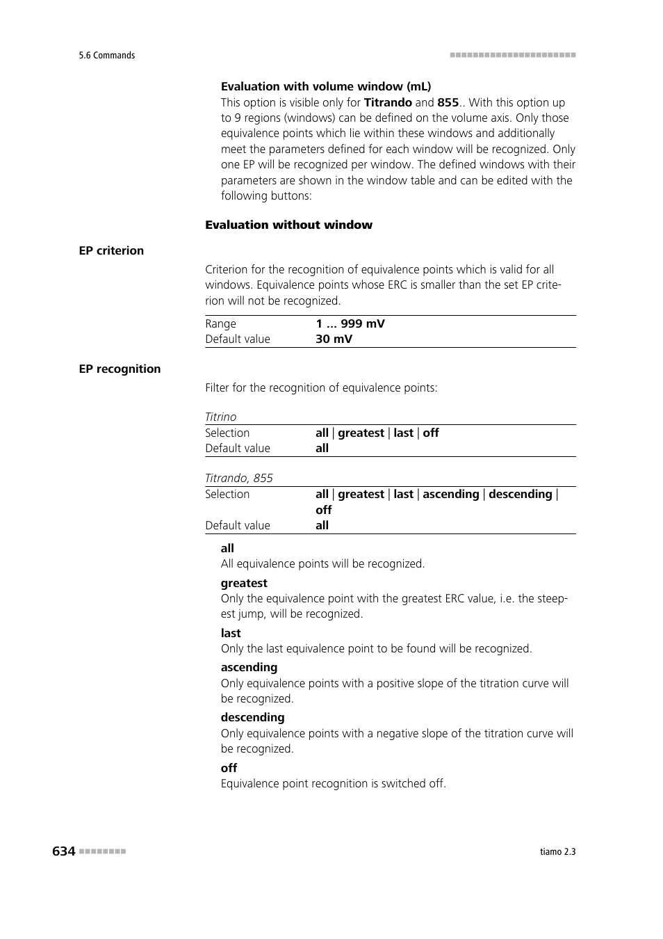 Metrohm tiamo 2.3 Manual User Manual | Page 650 / 1697