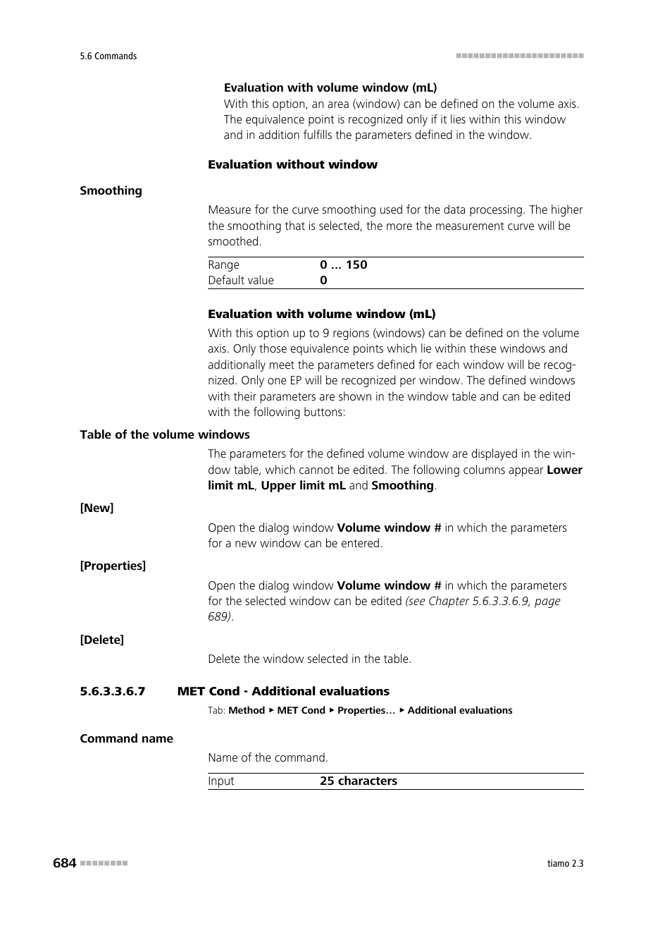 7 met cond - additional evaluations, Additional evaluations | Metrohm tiamo 2.3 Manual User Manual | Page 700 / 1697