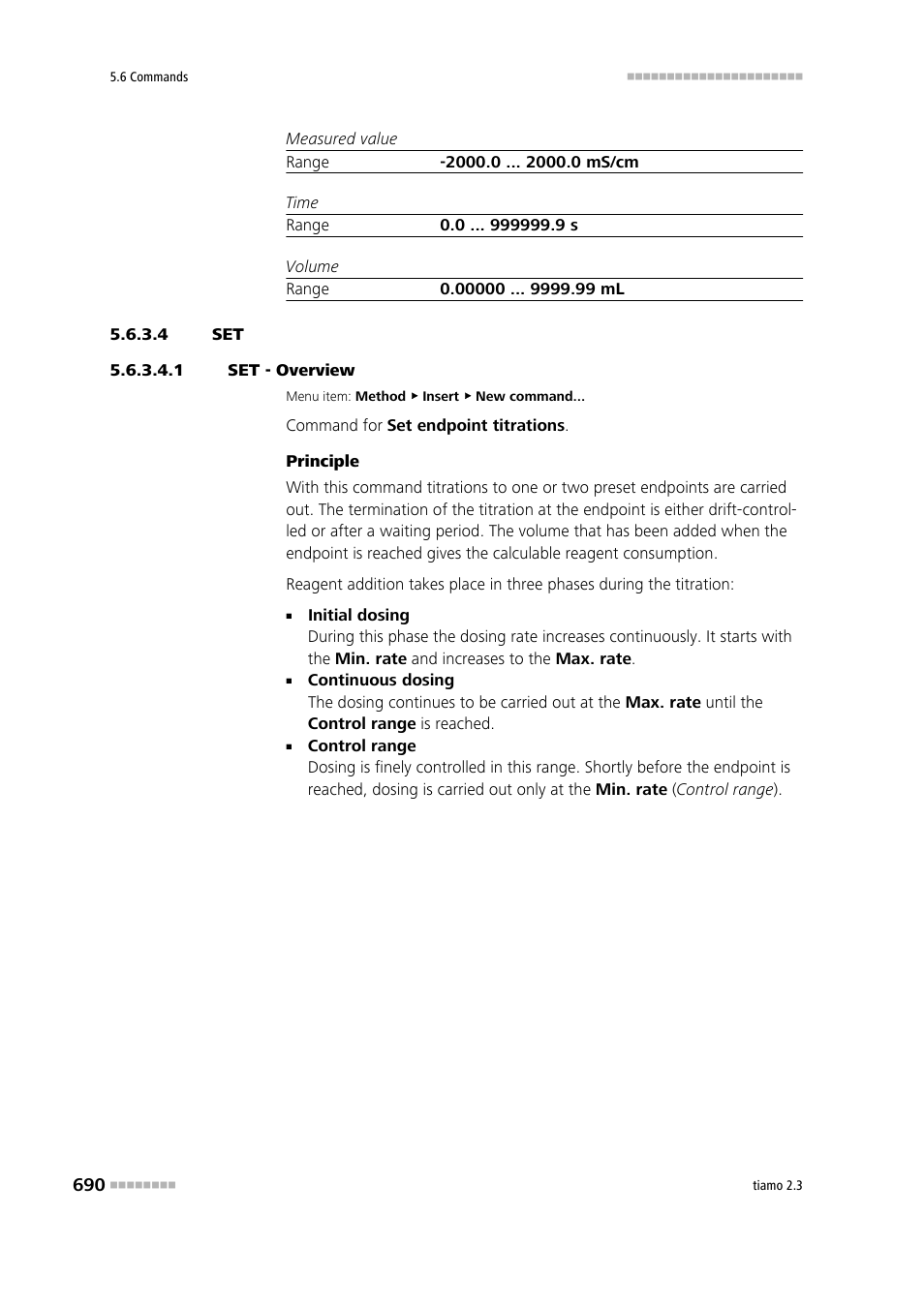 4 set, 1 set - overview | Metrohm tiamo 2.3 Manual User Manual | Page 706 / 1697