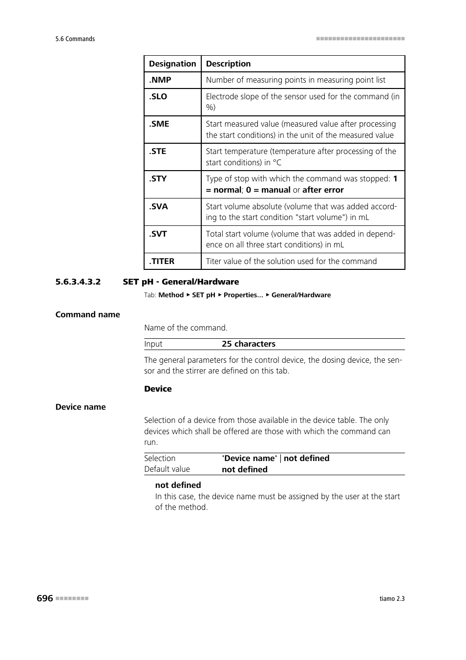 2 set ph - general/hardware, General/hardware | Metrohm tiamo 2.3 Manual User Manual | Page 712 / 1697