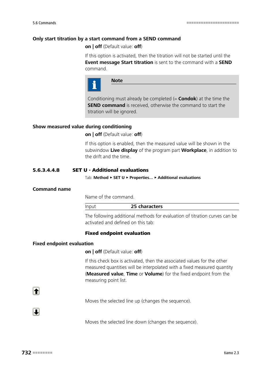 8 set u - additional evaluations, Additional evaluations | Metrohm tiamo 2.3 Manual User Manual | Page 748 / 1697