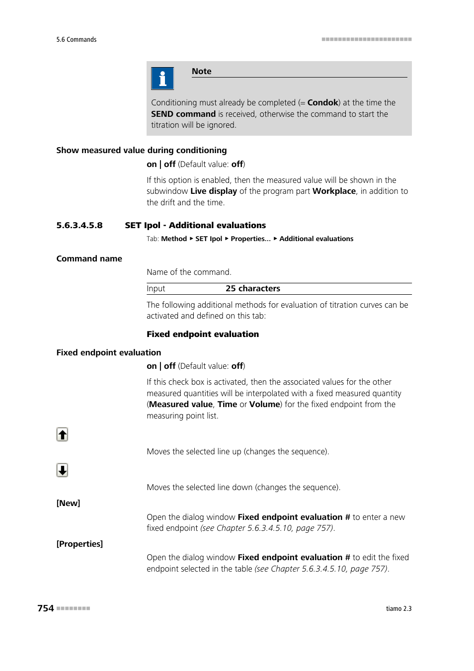 8 set ipol - additional evaluations, Additional evaluations | Metrohm tiamo 2.3 Manual User Manual | Page 770 / 1697