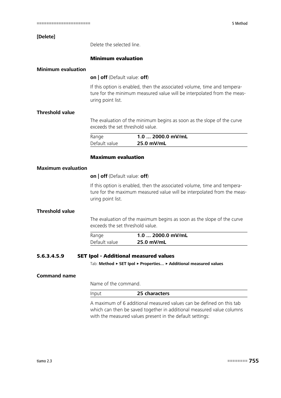9 set ipol - additional measured values, Additional measured values | Metrohm tiamo 2.3 Manual User Manual | Page 771 / 1697
