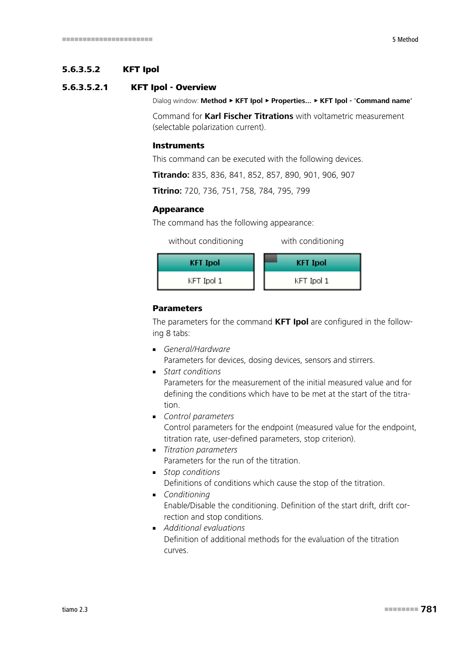 2 kft ipol, 1 kft ipol - overview | Metrohm tiamo 2.3 Manual User Manual | Page 797 / 1697