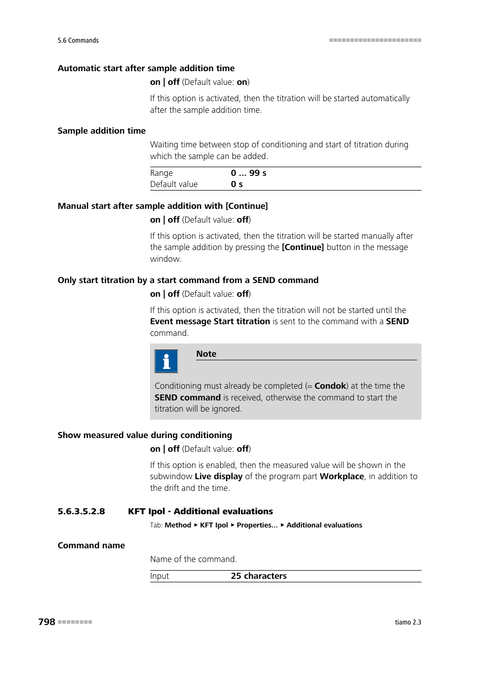 8 kft ipol - additional evaluations, Additional evaluations | Metrohm tiamo 2.3 Manual User Manual | Page 814 / 1697