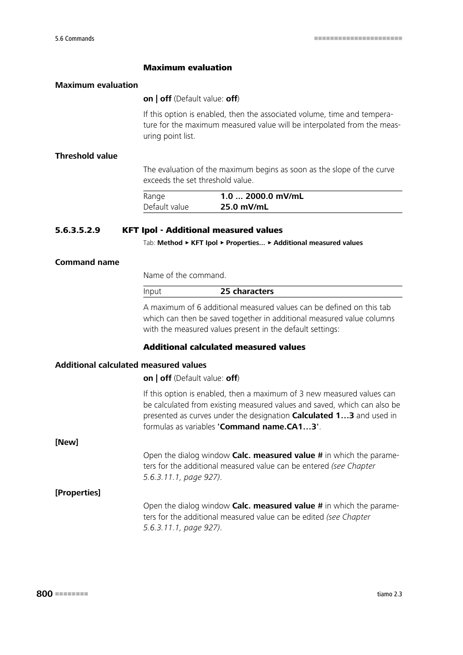 9 kft ipol - additional measured values | Metrohm tiamo 2.3 Manual User Manual | Page 816 / 1697