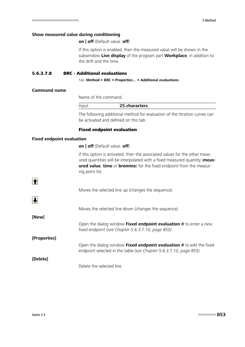 8 brc - additional evaluations, Additional evaluations | Metrohm tiamo 2.3 Manual User Manual | Page 869 / 1697