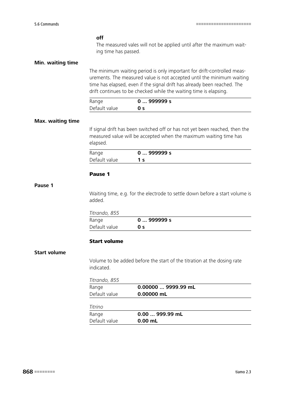 Metrohm tiamo 2.3 Manual User Manual | Page 884 / 1697