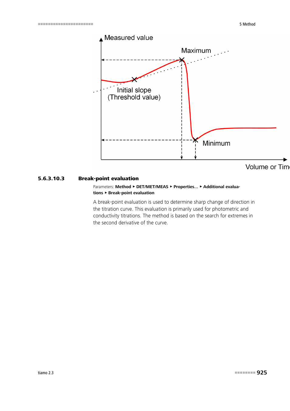3 break-point evaluation | Metrohm tiamo 2.3 Manual User Manual | Page 941 / 1697