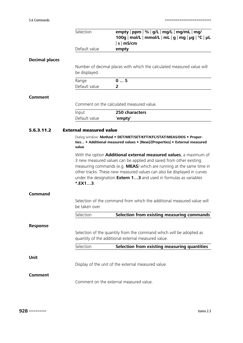 2 external measured value | Metrohm tiamo 2.3 Manual User Manual | Page 944 / 1697