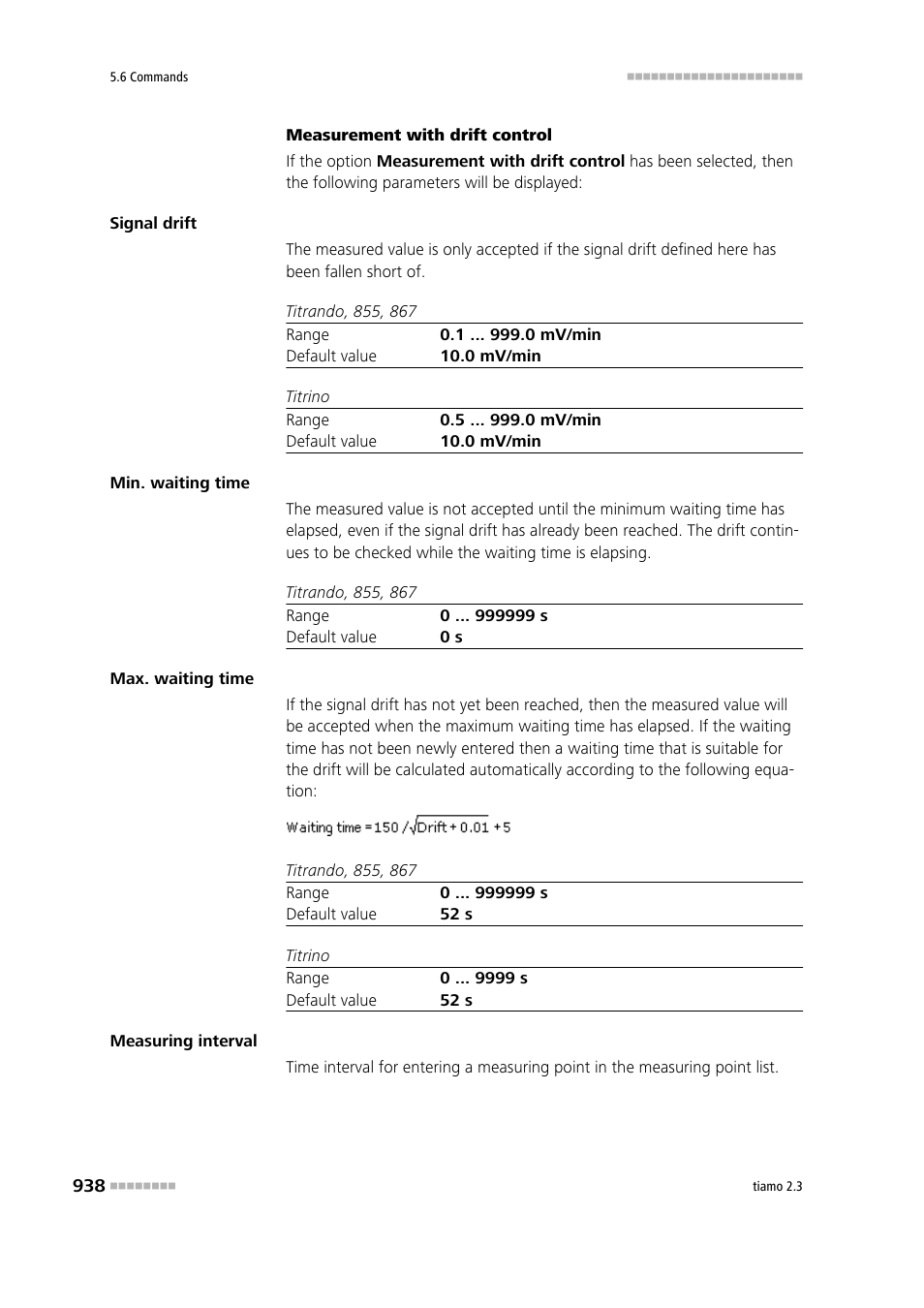 Metrohm tiamo 2.3 Manual User Manual | Page 954 / 1697