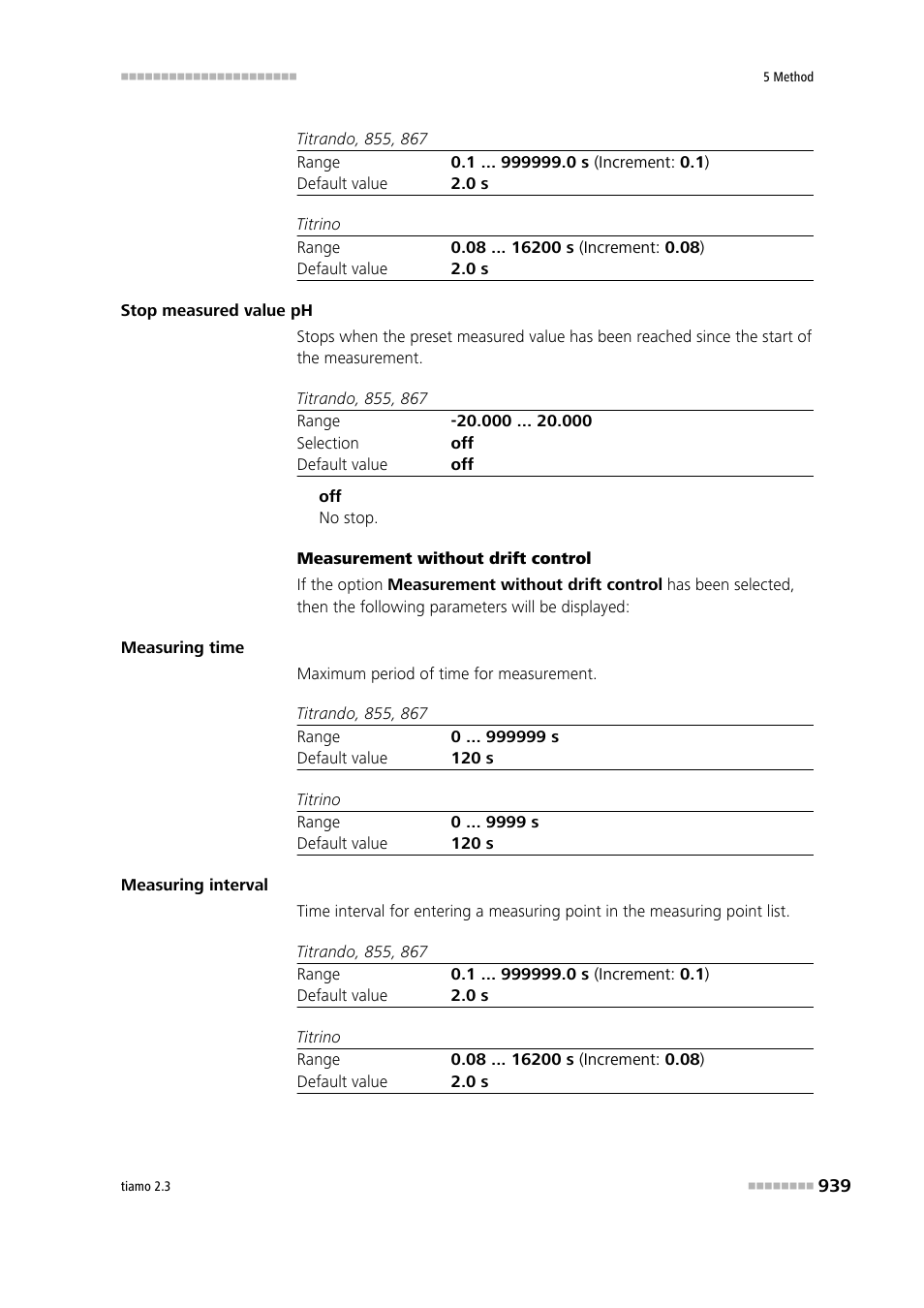 Metrohm tiamo 2.3 Manual User Manual | Page 955 / 1697