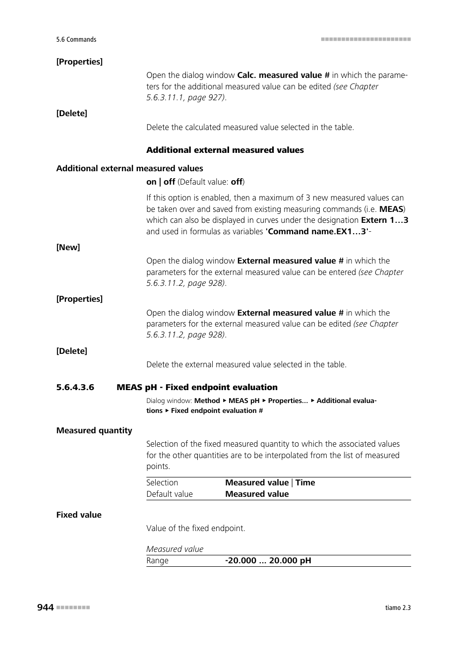 6 meas ph - fixed endpoint evaluation | Metrohm tiamo 2.3 Manual User Manual | Page 960 / 1697