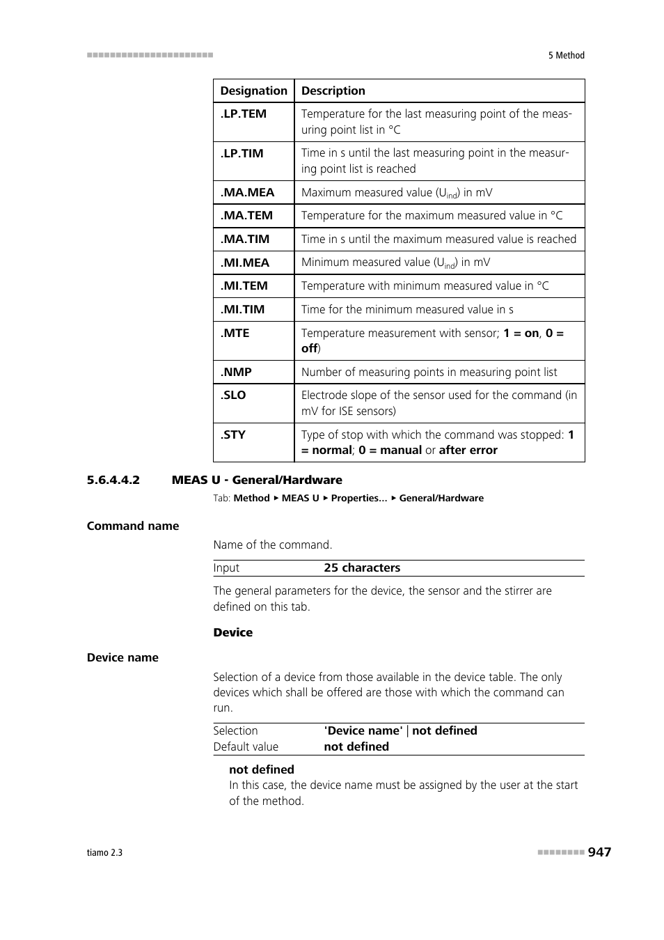 2 meas u - general/hardware, General/hardware | Metrohm tiamo 2.3 Manual User Manual | Page 963 / 1697